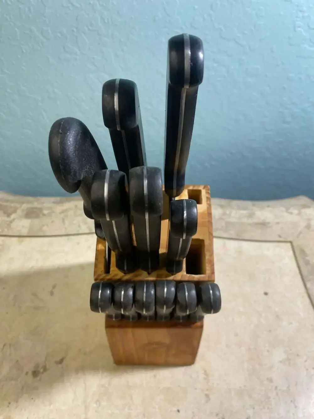 Tools of the Trade Basics 12-Piece Knife Block Set